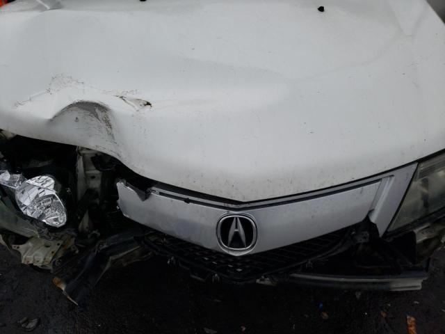 2HNYD2H24CH505039 - 2012 ACURA MDX WHITE photo 11