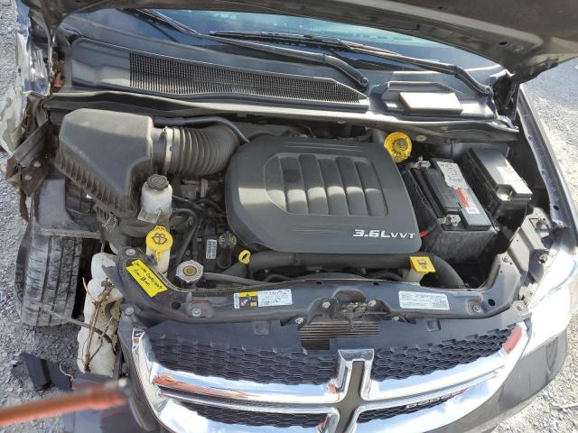 2C4RDGBG2HR731237 - 2017 DODGE GRAND CARA SE BLACK photo 12