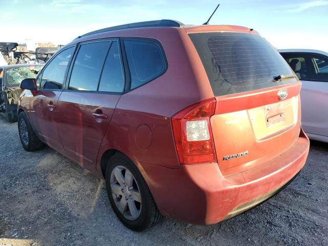 KNAFG526987164156 - 2008 KIA RONDO LX RED photo 2