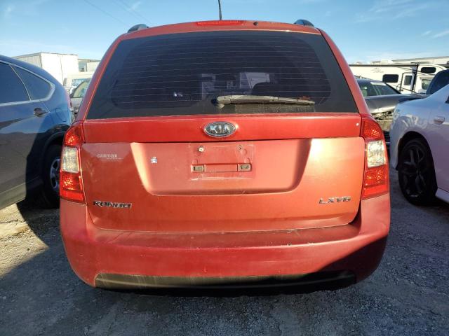 KNAFG526987164156 - 2008 KIA RONDO LX RED photo 6