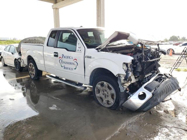 1FTFX1CF6DFC77105 - 2013 FORD F150 SUPER CAB WHITE photo 4