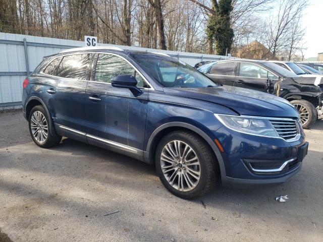 2LMPJ8LR0HBL49609 - 2017 LINCOLN MKX RESERVE Mavi fotoğraf 4
