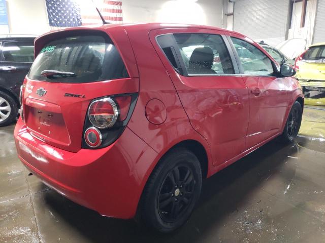 1G1JC6SH1C4120963 - 2012 CHEVROLET SONIC LT RED photo 3