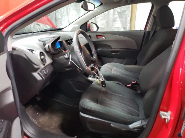 1G1JC6SH1C4120963 - 2012 CHEVROLET SONIC LT RED photo 7