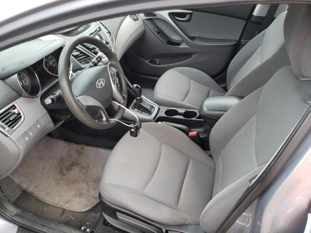 5NPDH4AE9GH699539 - 2016 HYUNDAI ELANTRA SE GRAY photo 7