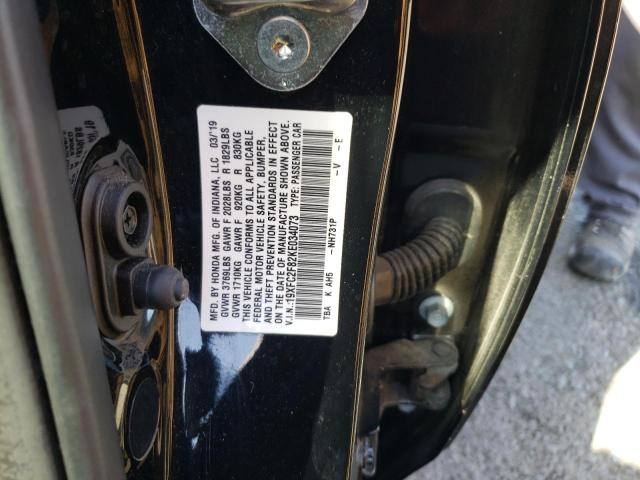 19XFC2F82KE034073 - 2019 HONDA CIVIC SPORT 黑色 照片 12