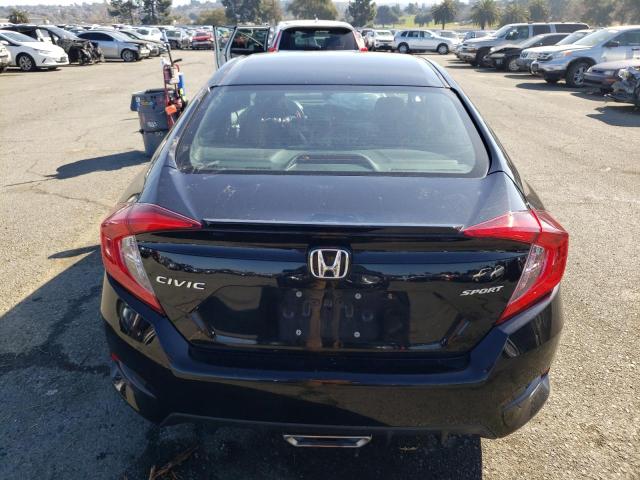 19XFC2F82KE034073 - 2019 HONDA CIVIC SPORT BLACK photo 6