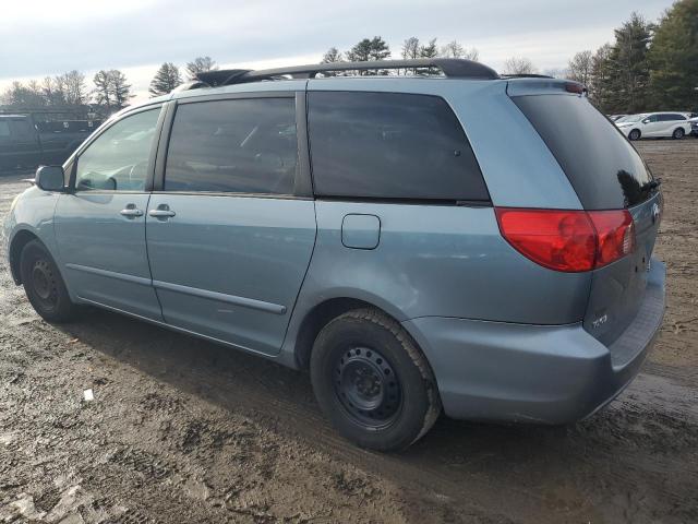 5TDZK23C18S106484 - 2008 TOYOTA SIENNA CE BLUE photo 2