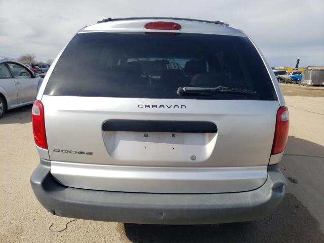 1D4GP25R27B238706 - 2007 DODGE CARAVAN SE SILVER photo 6