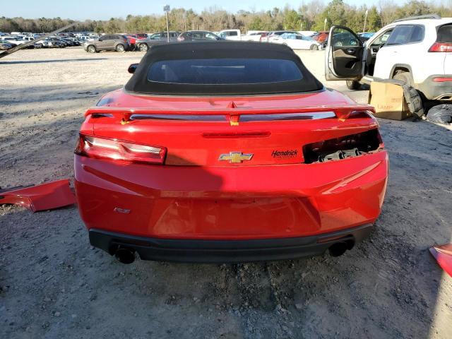 1G1FB3DS6J0126374 - 2018 CHEVROLET CAMARO LT RED photo 6