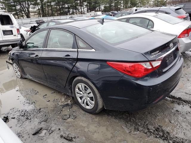 5NPEB4AC4BH008642 - 2011 HYUNDAI SONATA GLS BLACK photo 2