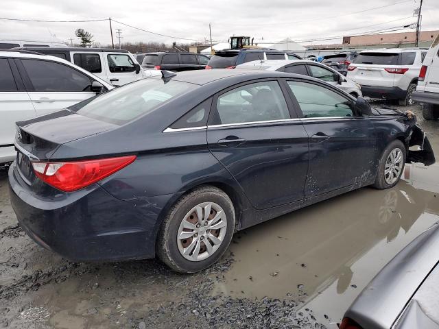 5NPEB4AC4BH008642 - 2011 HYUNDAI SONATA GLS BLACK photo 3