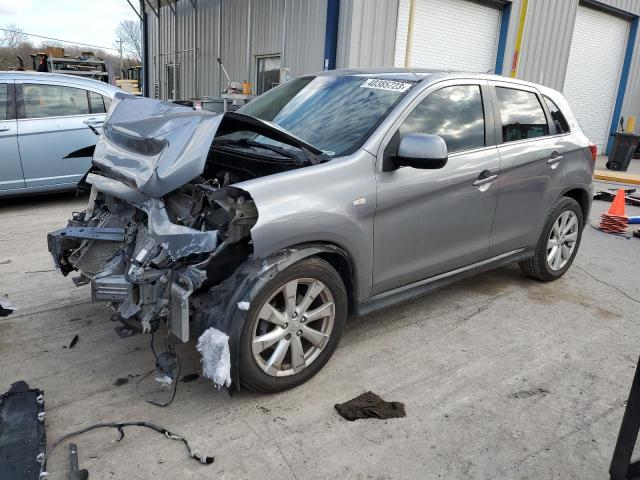 4A4AP4AU2FE015452 - 2015 MITSUBISHI OUTLANDER SE CHARCOAL photo 1