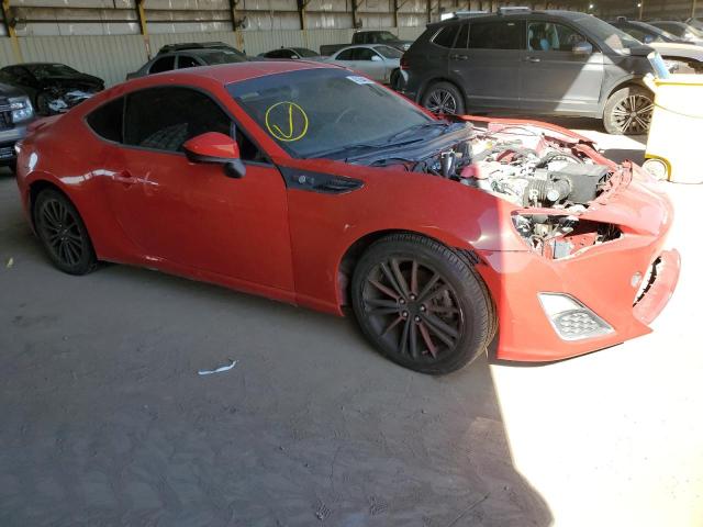 JF1ZNAA16D1731124 - 2013 TOYOTA SCION FR-S RED photo 4