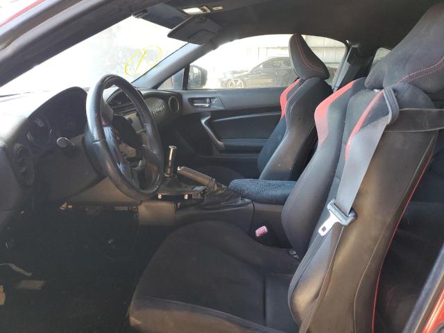 JF1ZNAA16D1731124 - 2013 TOYOTA SCION FR-S RED photo 7