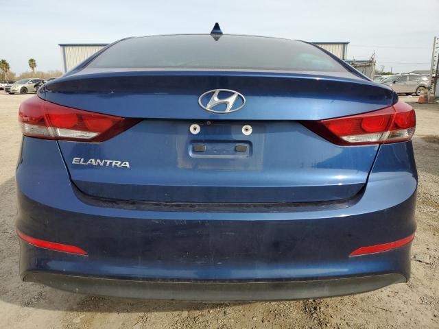 5NPD84LF8JH215261 - 2018 HYUNDAI ELANTRA SEL BLUE photo 6