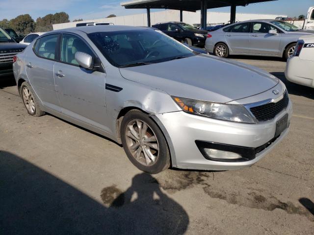 5XXGM4A77DG223078 - 2013 KIA OPTIMA LX SILVER photo 4