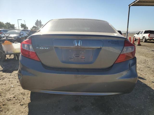 2HGFB2F95CH319093 - 2012 HONDA CIVIC EXL GRAY photo 6