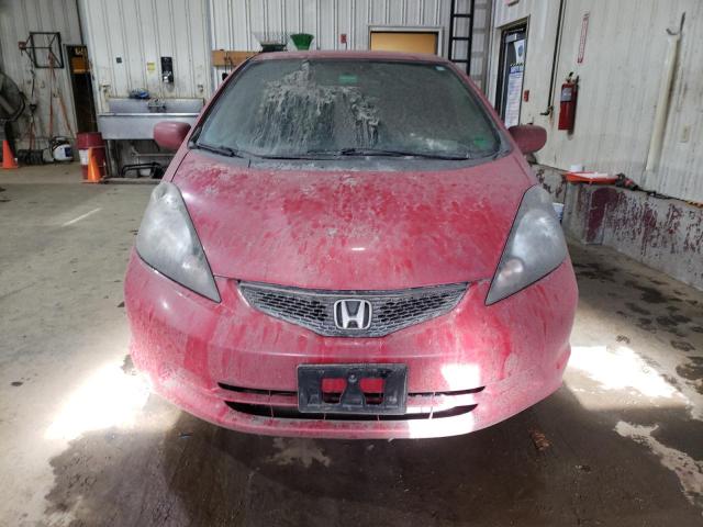 JHMGE8H31DC077539 - 2013 HONDA FIT RED photo 5