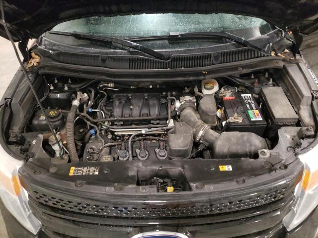 1FM5K8AR3EGA09376 - 2014 FORD EXPLORER POLICE INTERCEPTOR 黑色 照片 12