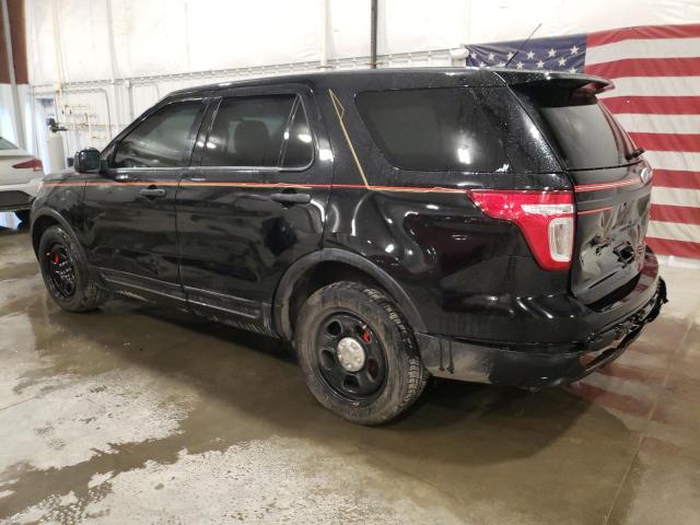 1FM5K8AR3EGA09376 - 2014 FORD EXPLORER POLICE INTERCEPTOR 黑色 照片 2