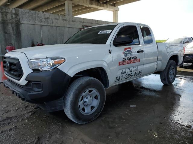 3TYRX5GN6MT013196 - 2021 TOYOTA TACOMA ACCESS CAB Ақ фото 1