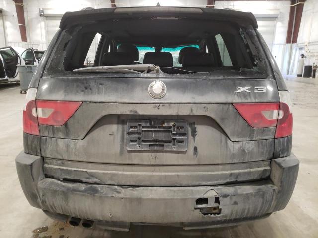 WBXPA73475WC47416 - 2005 BMW X3 2.5I BLACK photo 6