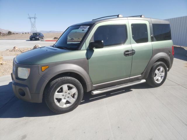 5J6YH28513L033707 - 2003 HONDA ELEMENT EX GREEN photo 1