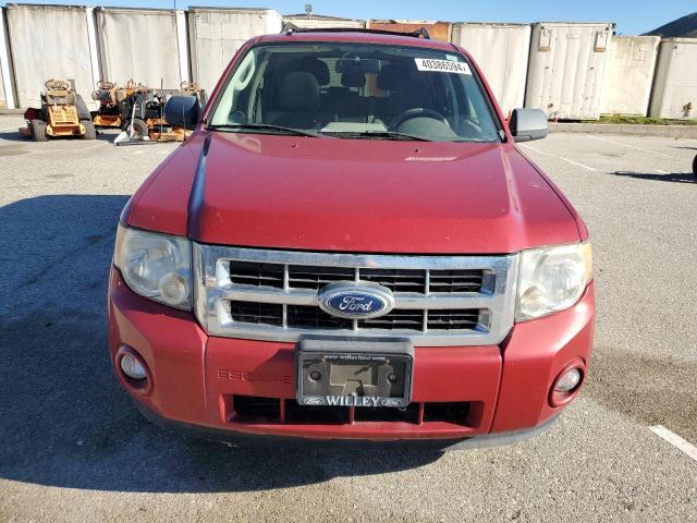 1FMCU9DG1AKB30450 - 2010 FORD ESCAPE XLT RED photo 5