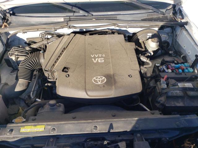 3TMJU4GN5AM095039 - 2010 TOYOTA TACOMA DOUBLE CAB PRERUNNER WHITE photo 11