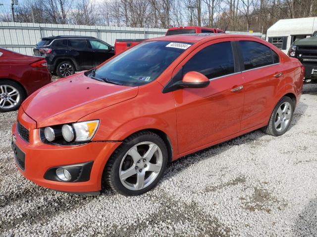 1G1JE5SB3D4161774 - 2013 CHEVROLET SONIC LTZ ORANGE photo 1