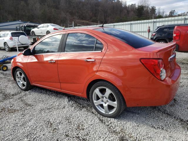 1G1JE5SB3D4161774 - 2013 CHEVROLET SONIC LTZ ORANGE photo 2