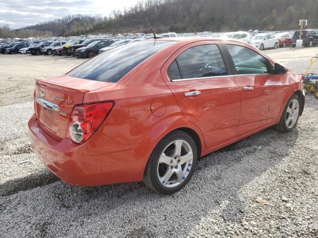 1G1JE5SB3D4161774 - 2013 CHEVROLET SONIC LTZ ORANGE photo 3