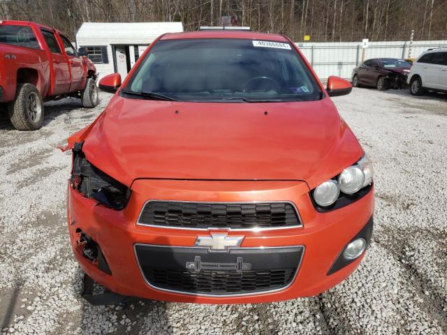 1G1JE5SB3D4161774 - 2013 CHEVROLET SONIC LTZ ORANGE photo 5