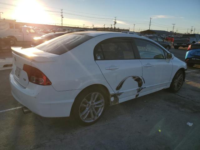 2HGFA55517H715272 - 2007 HONDA CIVIC SI WHITE photo 3