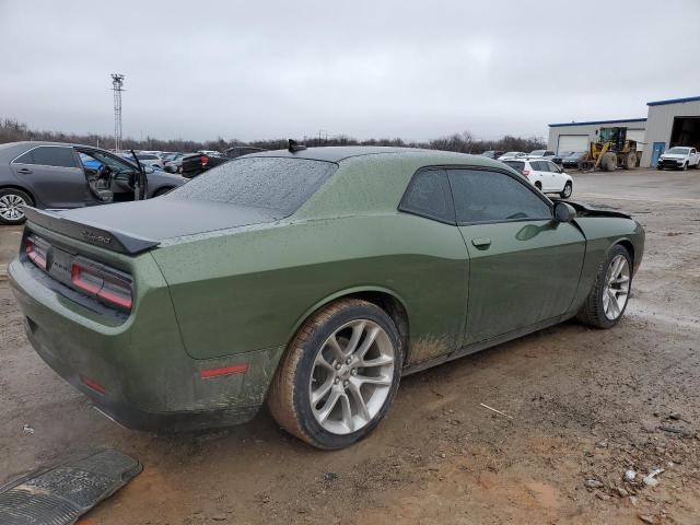 2C3CDZJG0LH177055 - 2020 DODGE CHALLENGER GT GREEN photo 3