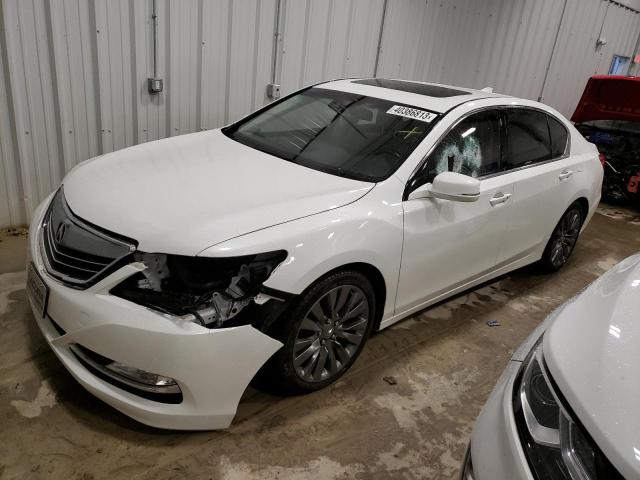 JH4KC1F5XGC001284 - 2016 ACURA RLX TECH WHITE photo 1