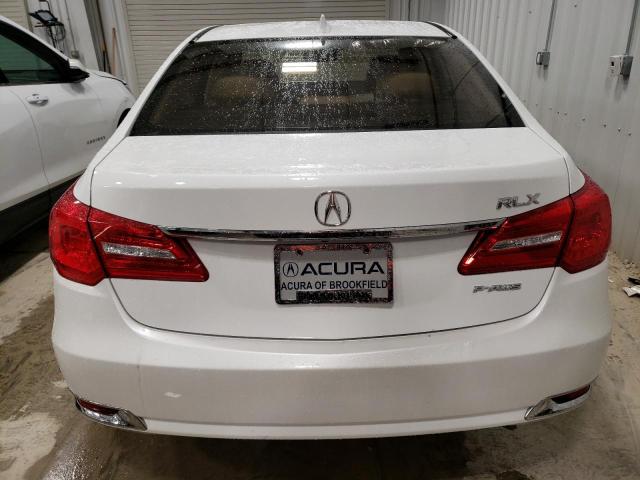 JH4KC1F5XGC001284 - 2016 ACURA RLX TECH WHITE photo 6