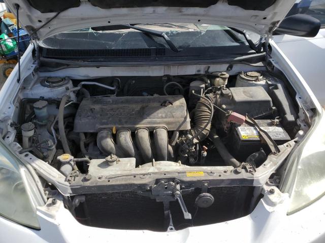 2T1LR32E54C232750 - 2004 TOYOTA COROLLA MA BASE WHITE photo 11