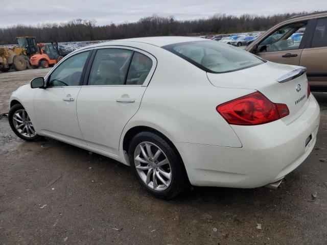 JNKBV61E17M718942 - 2007 INFINITI G35 WHITE photo 2