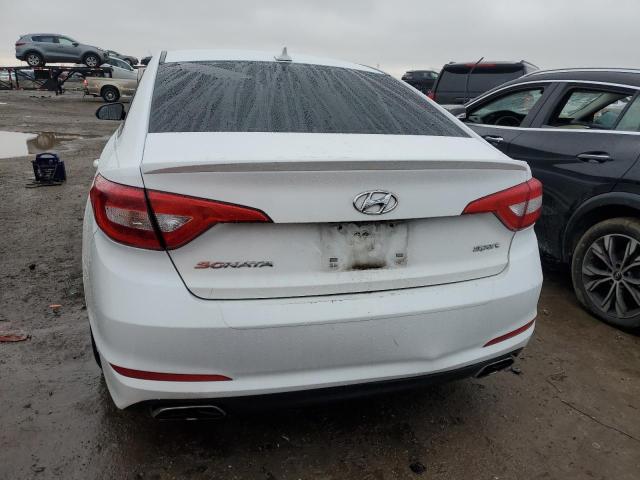 5NPE34AF1GH356011 - 2016 HYUNDAI SONATA SPORT WHITE photo 6