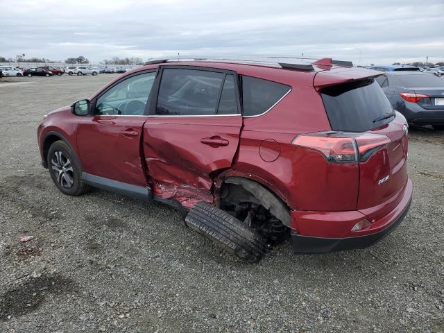 2T3ZFREV6JW494067 - 2018 TOYOTA RAV4 LE RED photo 2