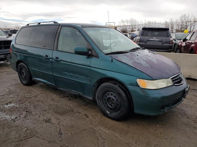 5FNRL18642B007972 - 2002 HONDA ODYSSEY EX GREEN photo 4