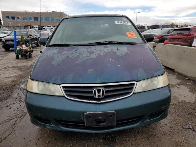 5FNRL18642B007972 - 2002 HONDA ODYSSEY EX GREEN photo 5