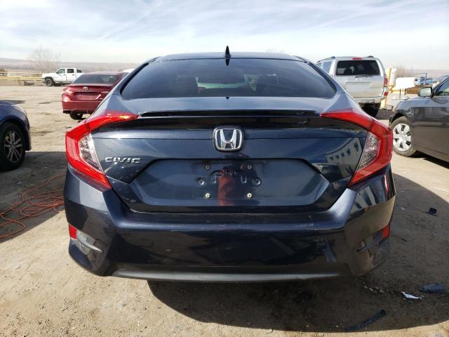 JHMFC1F79JX038653 - 2018 HONDA CIVIC EXL BLUE photo 6