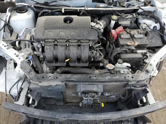 3N1AB7AP5KY357172 - 2019 NISSAN SENTRA S WHITE photo 11