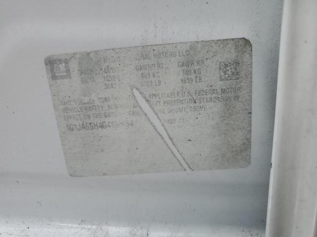 1G1JA6SH4G4150454 - 2016 CHEVROLET SONIC LS თეთრი ფოტო 13