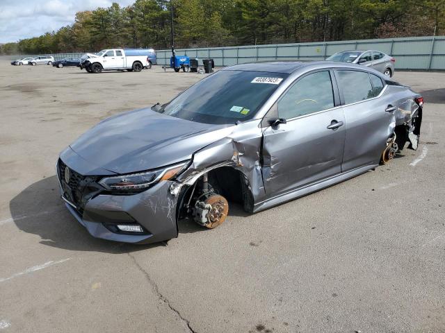 3N1AB8DV4LY309096 - 2020 NISSAN SENTRA SR GRAY photo 1