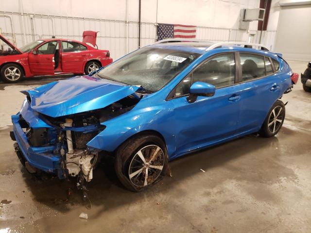 4S3GTAD63N3720571 - 2022 SUBARU IMPREZA PREMIUM BLUE photo 1