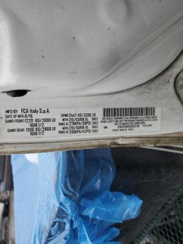 ZFBERFBB0H6D83790 - 2017 RAM PROMASTER SLT Blanc photo 13